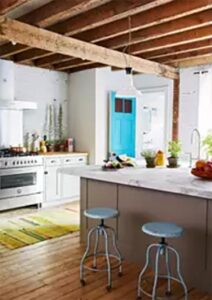 19 ایده برای رنگ کابینت و جزیره در آشپزخانه